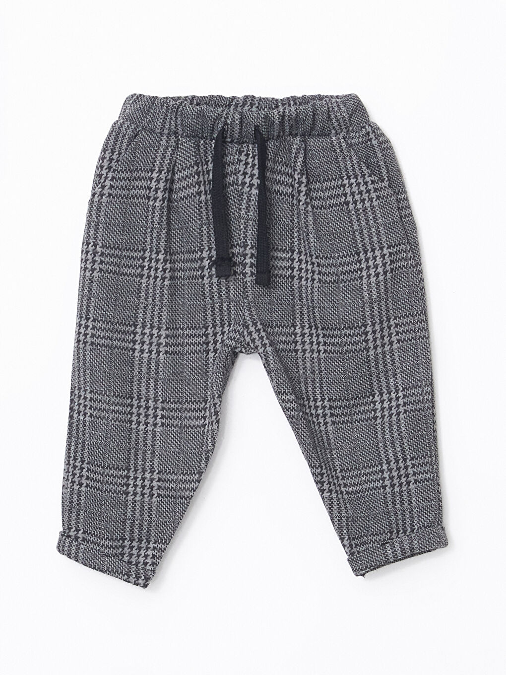 Kahverengi Beli Lastikli Erkek Bebek Jogger Eşofman Altı