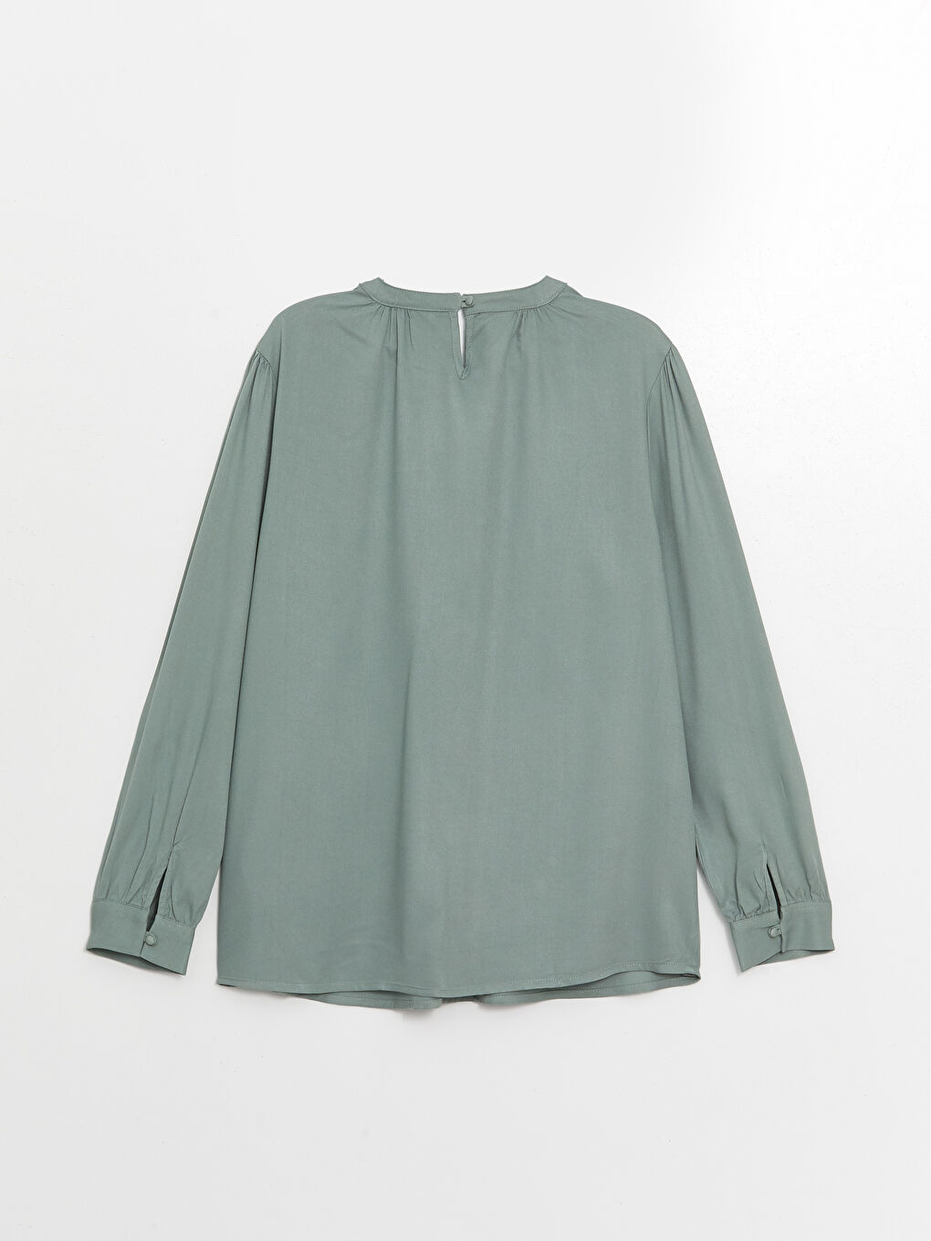 Crew Neck Women's Blouse-5