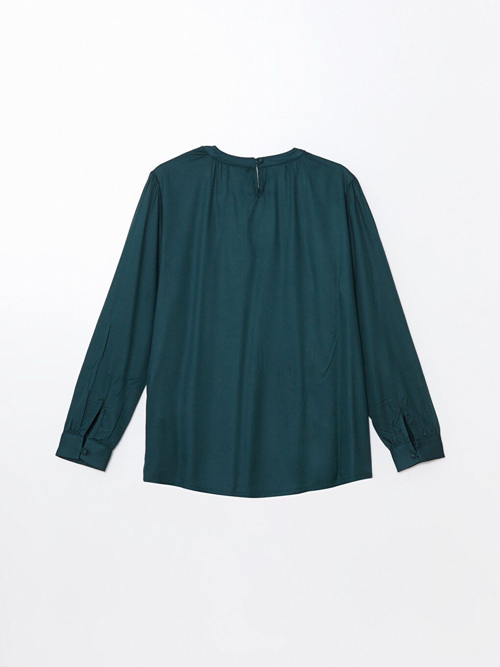 LCW Grace Crew Neck Women's Blouse -W4FE24Z8-YKN