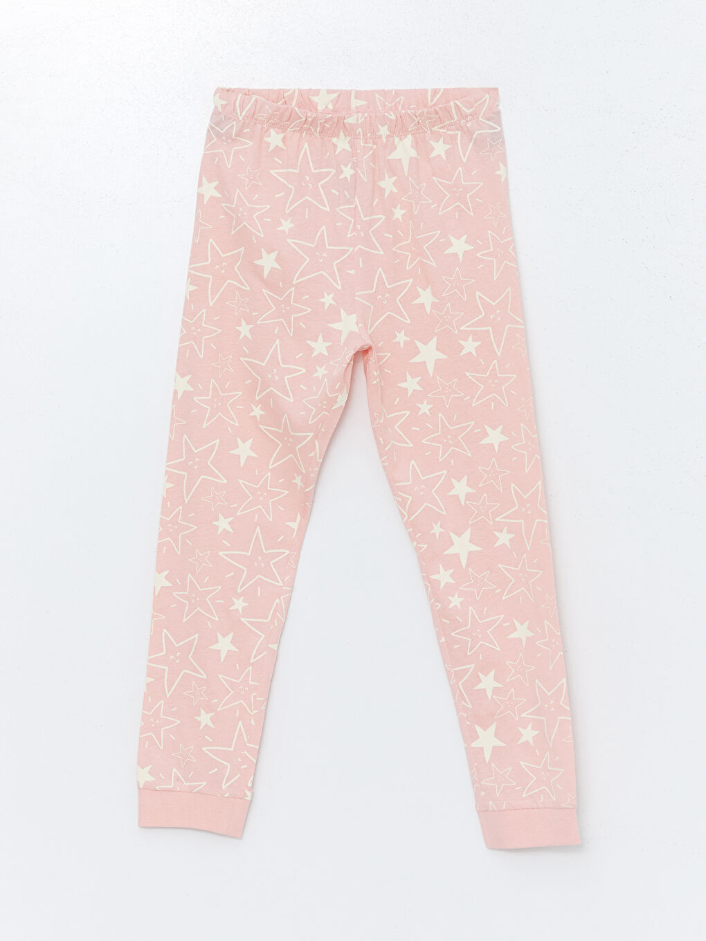 LCW Kids Rundhalsausschnitt Pyjama-Set für Mädchen -W4FF61Z4-FRC