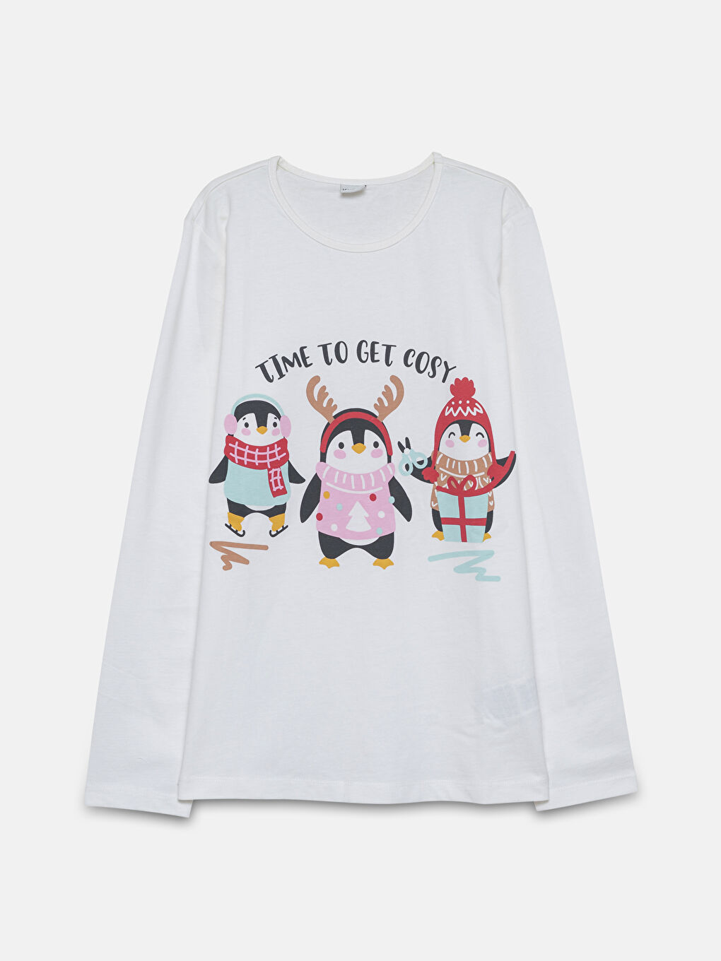 LCW DREAM Crew Neck Girls' Pyjama Set -W4FF69Z4-FDU