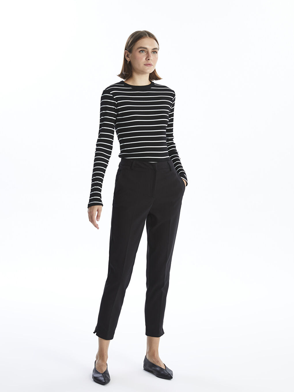 Slim Fit Women's Trousers