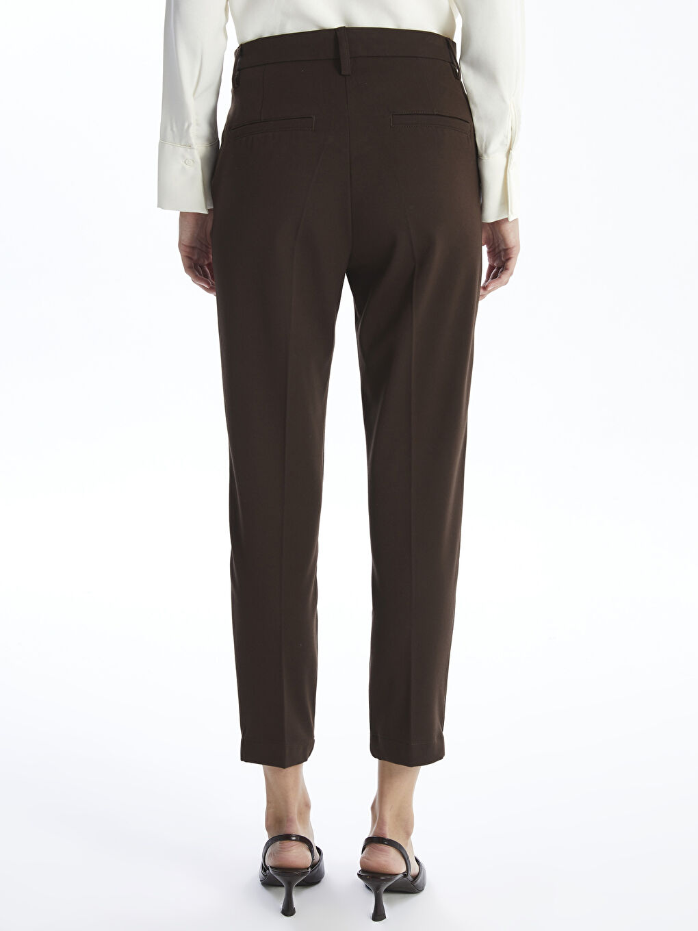 Slim Fit Women's Trousers -W4FF86Z8-HEC