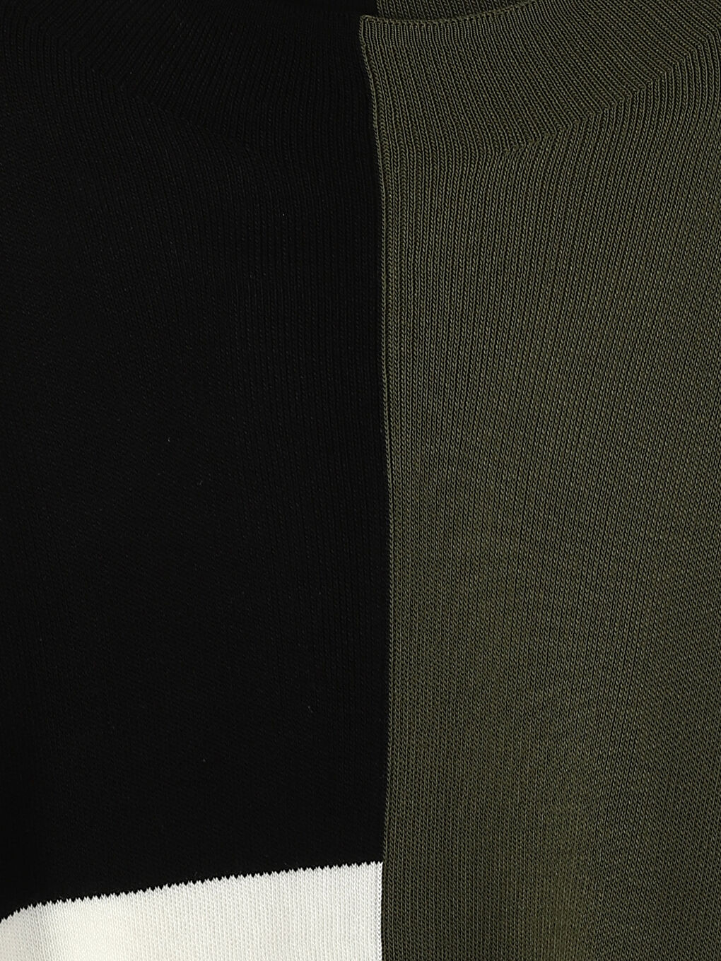 Mock Turtleneck Color Block Women's Knit Tunic-6