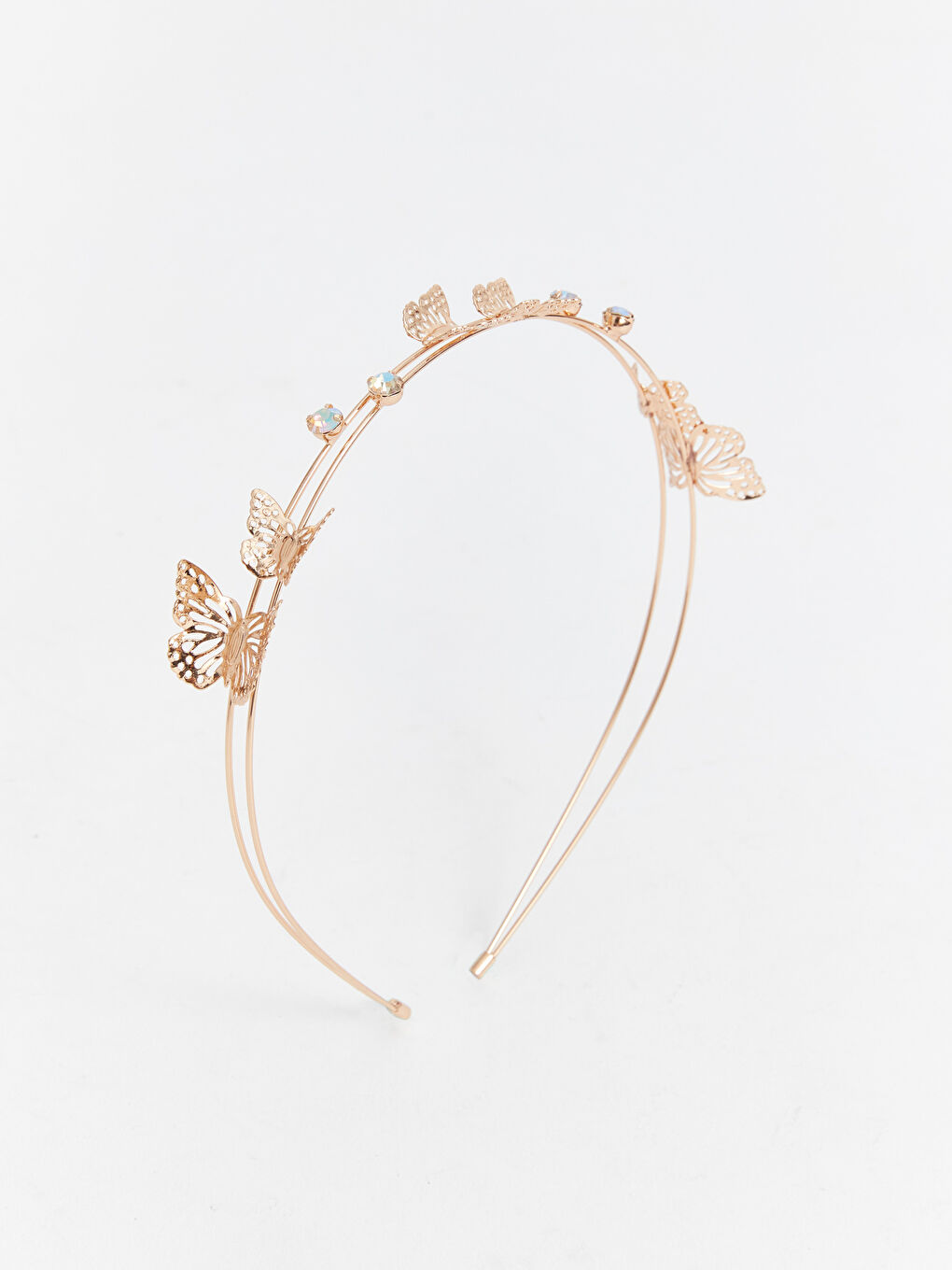Karışık Kelebek Desenli Kadın Taç