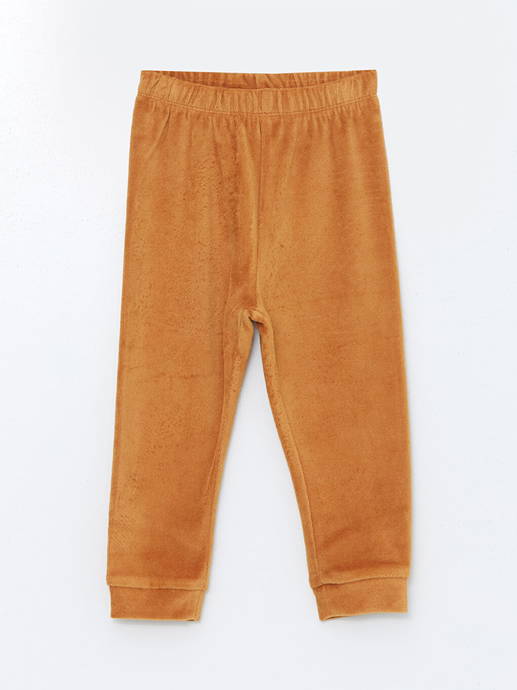 Kahverengi Erkek Bebek Kadife Jogger Eşofman Altı