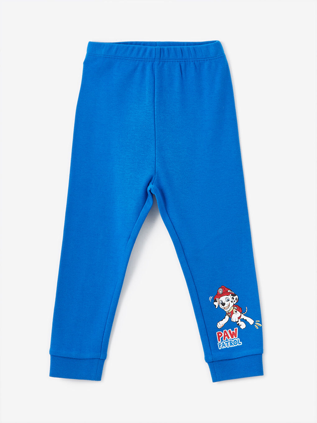 LCW baby Ekru Bisiklet Yaka Paw Patrol Baskılı Erkek Çocuk Pijama Takımı - 2