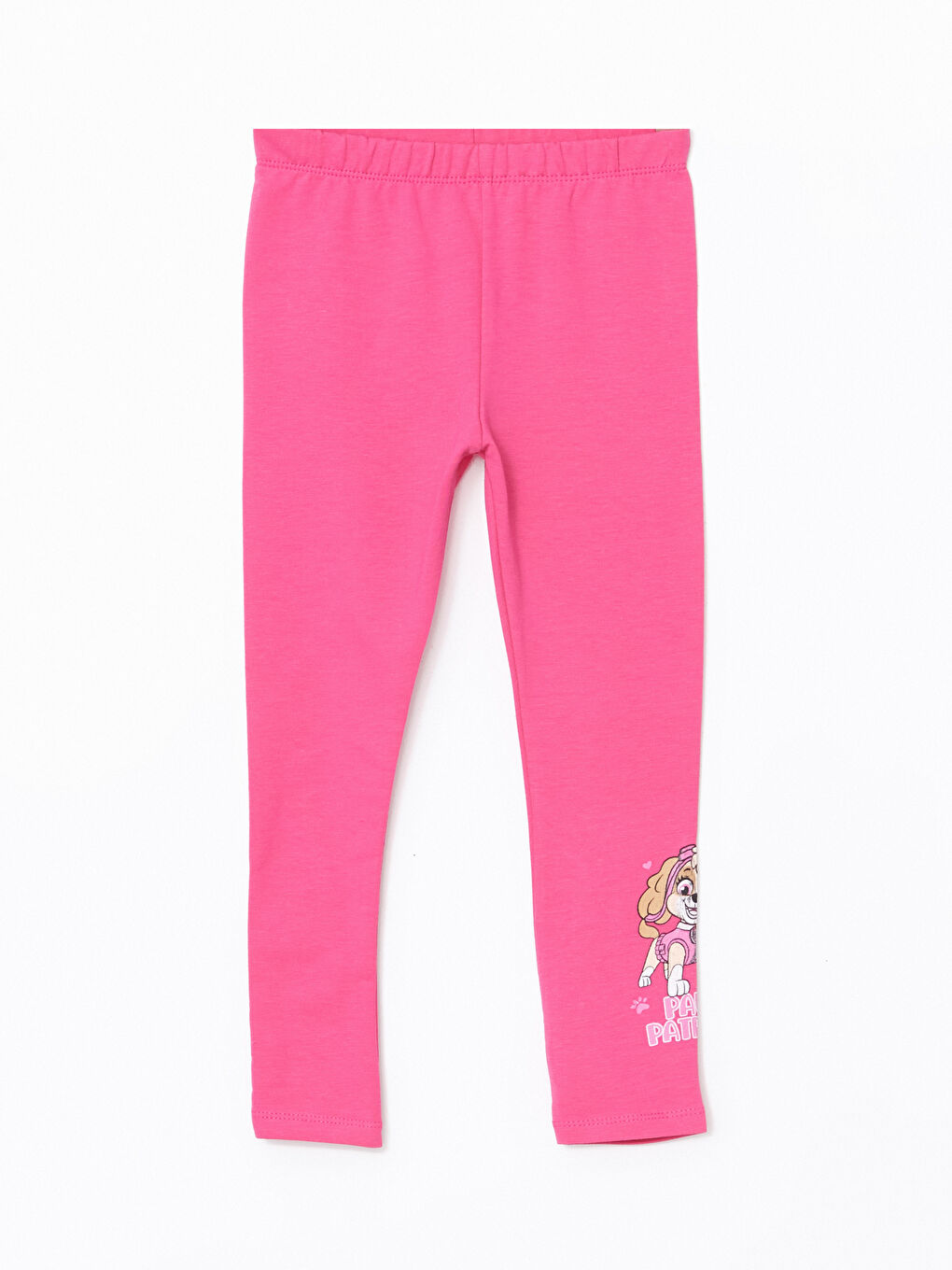 Crew Neck Paw Patrol Printed Girls' Sweatshirt and Tights 2 Pack Set-4