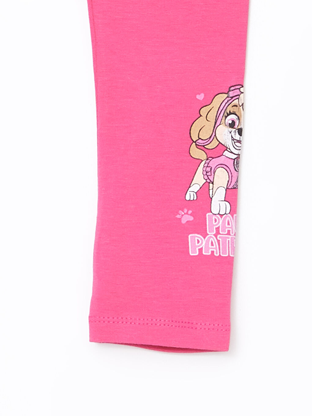 Crew Neck Paw Patrol Printed Girls' Sweatshirt and Tights 2 Pack Set-5