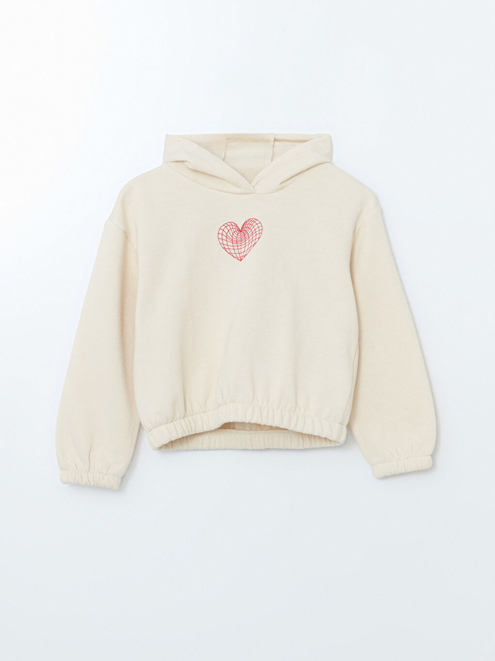 Hooded Girls' Tracksuit Set-1