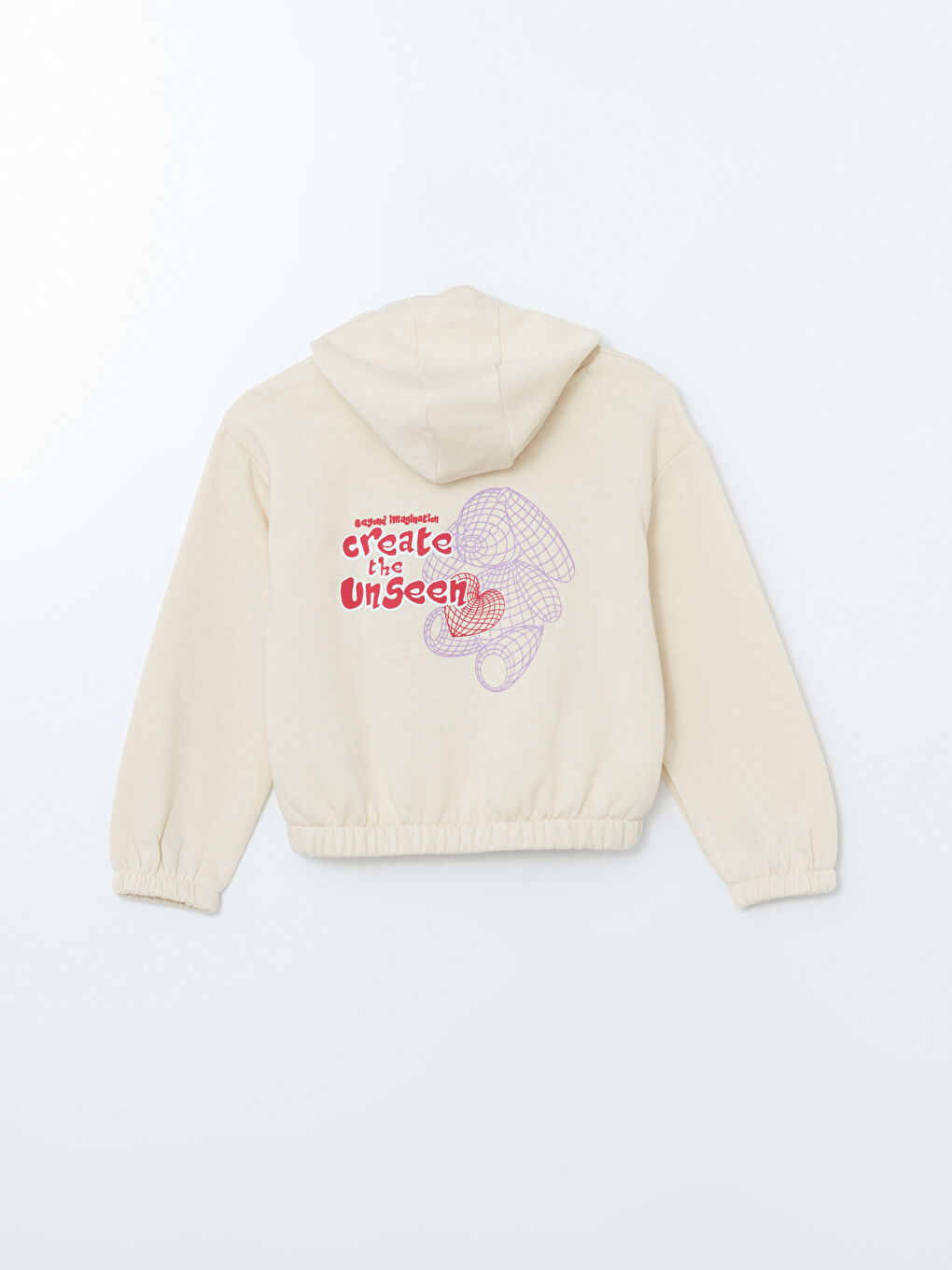 Hooded Girls' Tracksuit Set-3