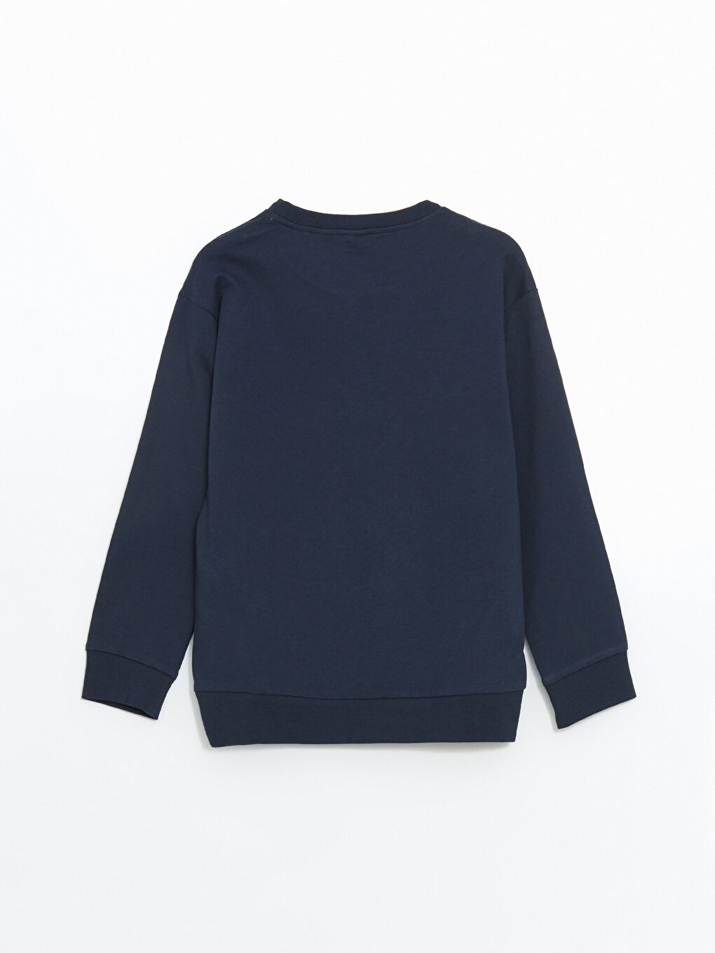 Lacivert Bisiklet Yaka Fenerbahçe Baskılı Erkek Çocuk Pijama Üst-1