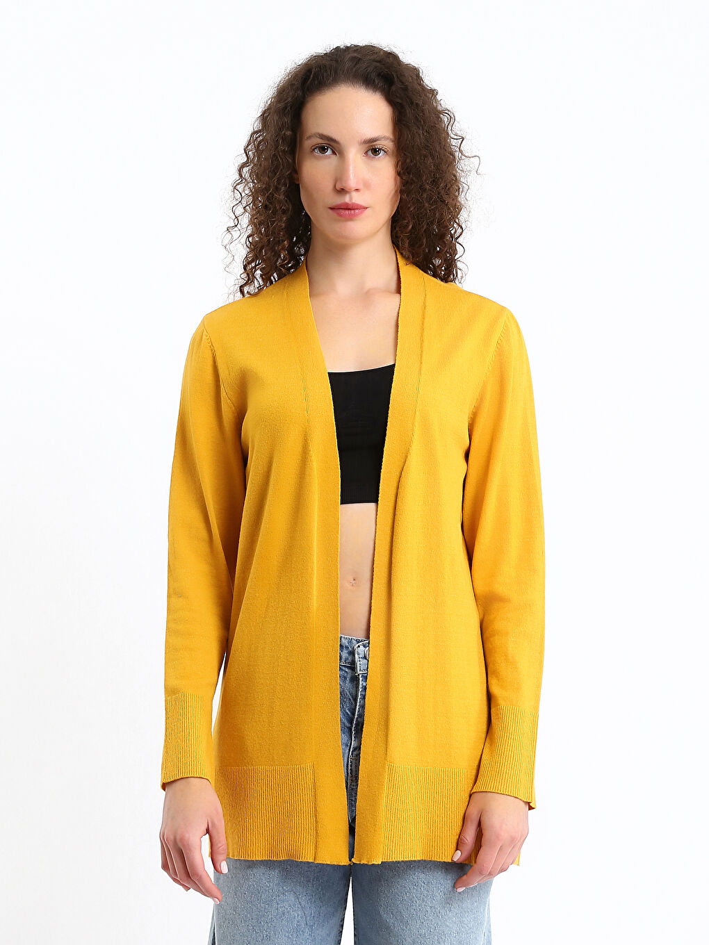 Shawl Collar Women's Knitwear Cardigan