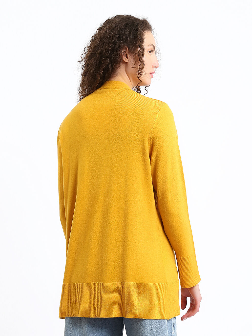 Shawl Collar Women's Knitwear Cardigan-4