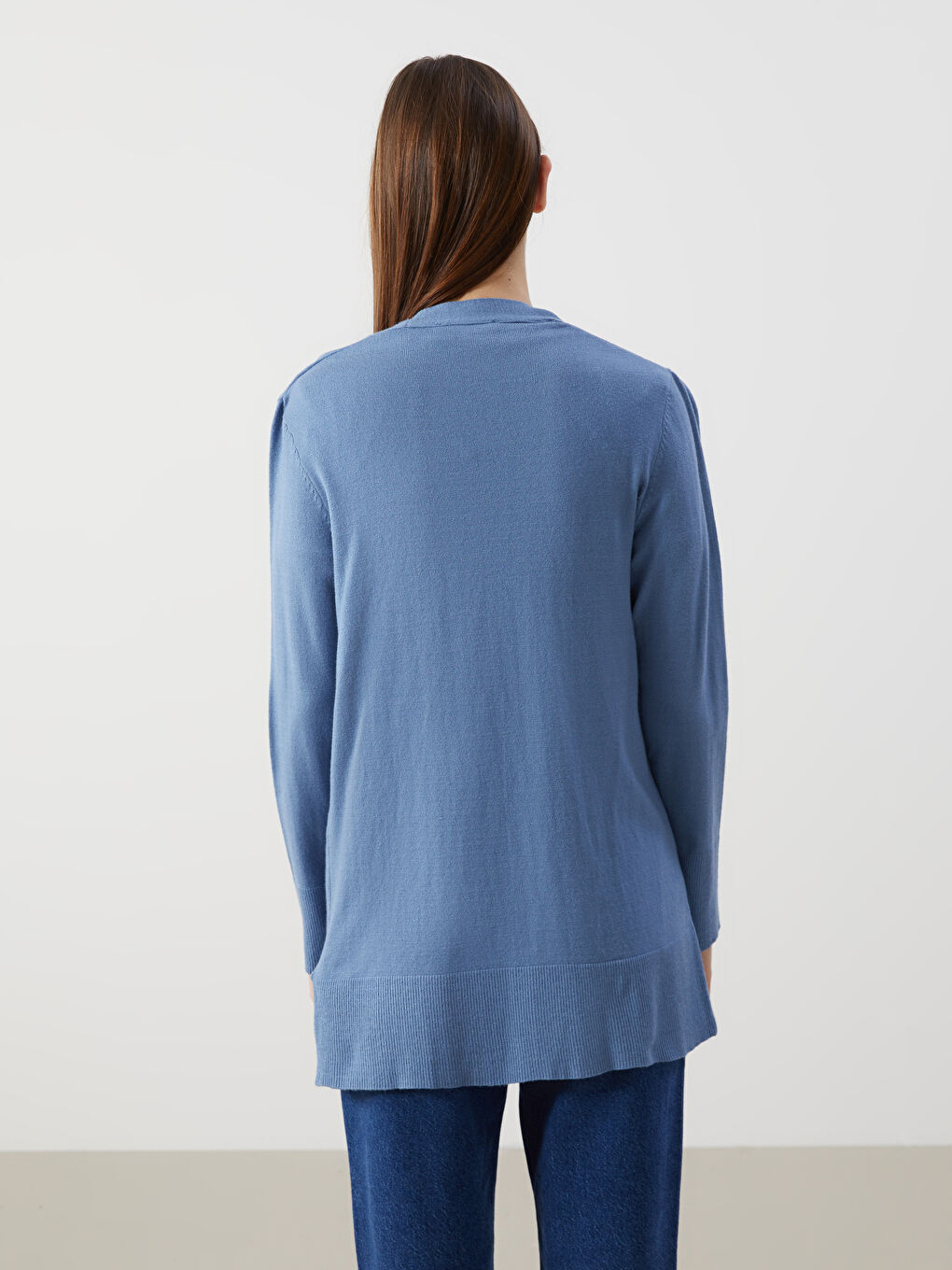 Shawl Collar Women's Knitwear Cardigan-3