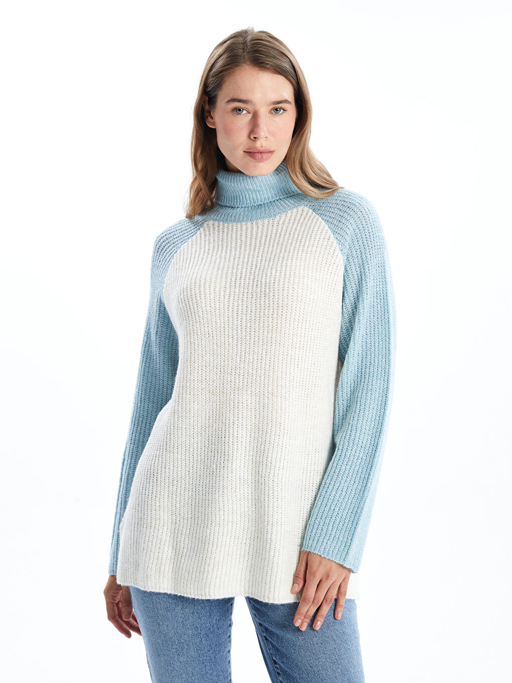 Turtleneck Women's Knitwear Sweater