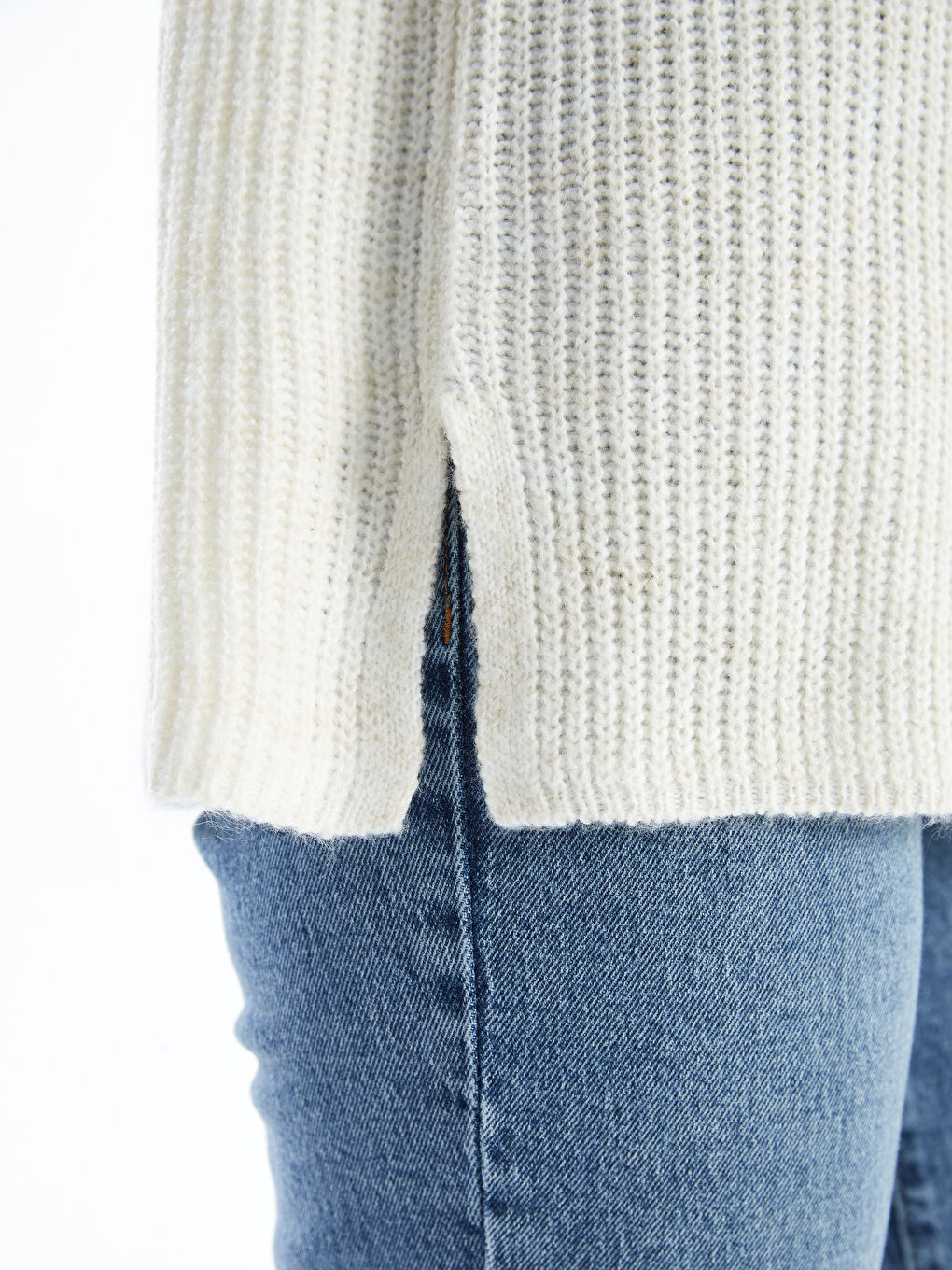 Turtleneck Women's Knitwear Sweater-2