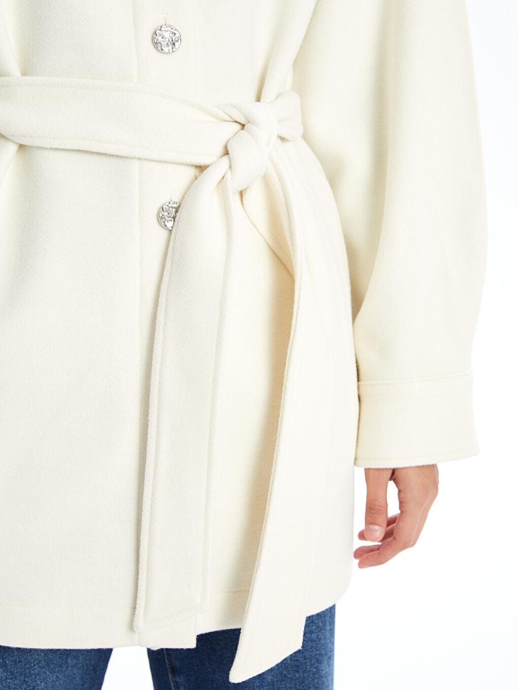 LCWAIKIKI Classic Taschenbesetzte Stein-Knopf-Jacke -W4FP97Z8-FEW