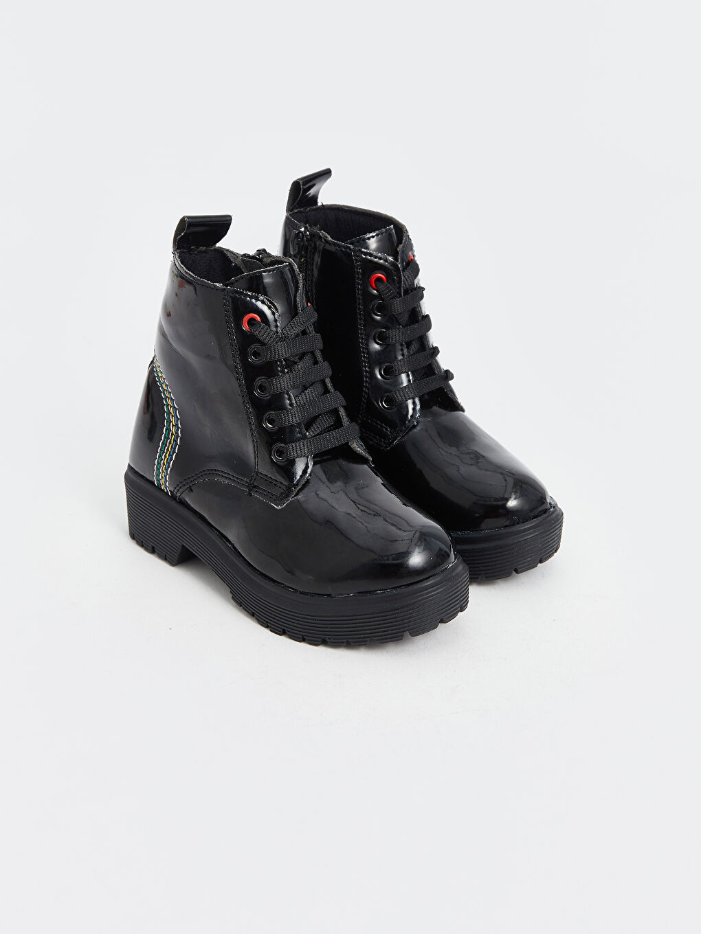 LCW STEPS Shiny Leather Look Girls' Boot -W4FQ05Z4-HUC