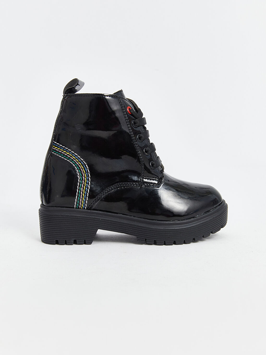 LCW STEPS Shiny Leather Look Girls' Boot -W4FQ05Z4-HUC