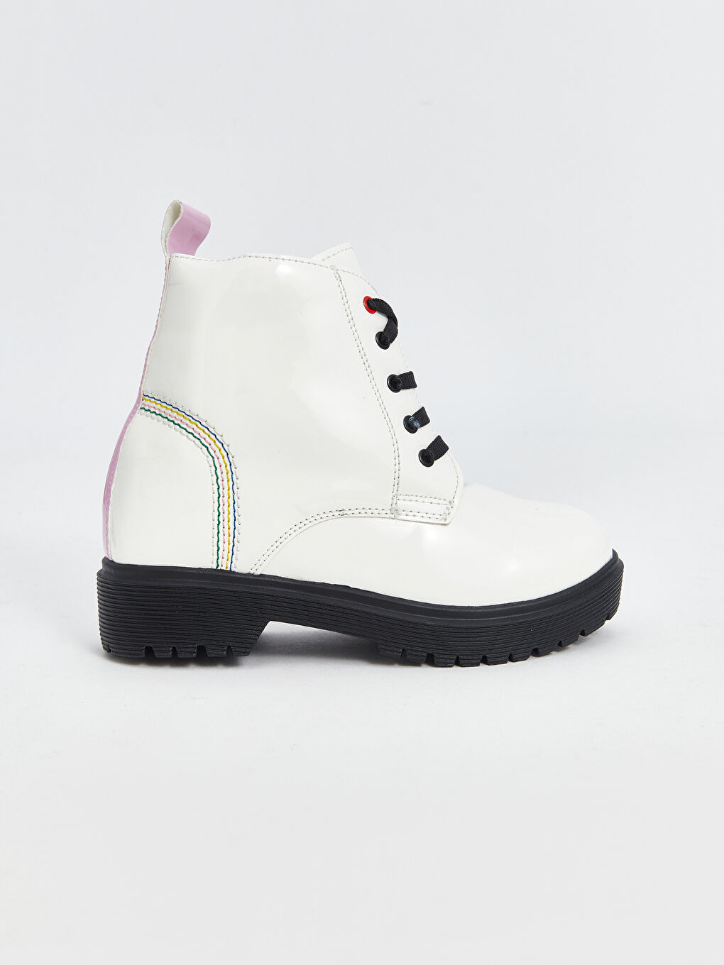 Shiny Leather Look Girls' Boot-1