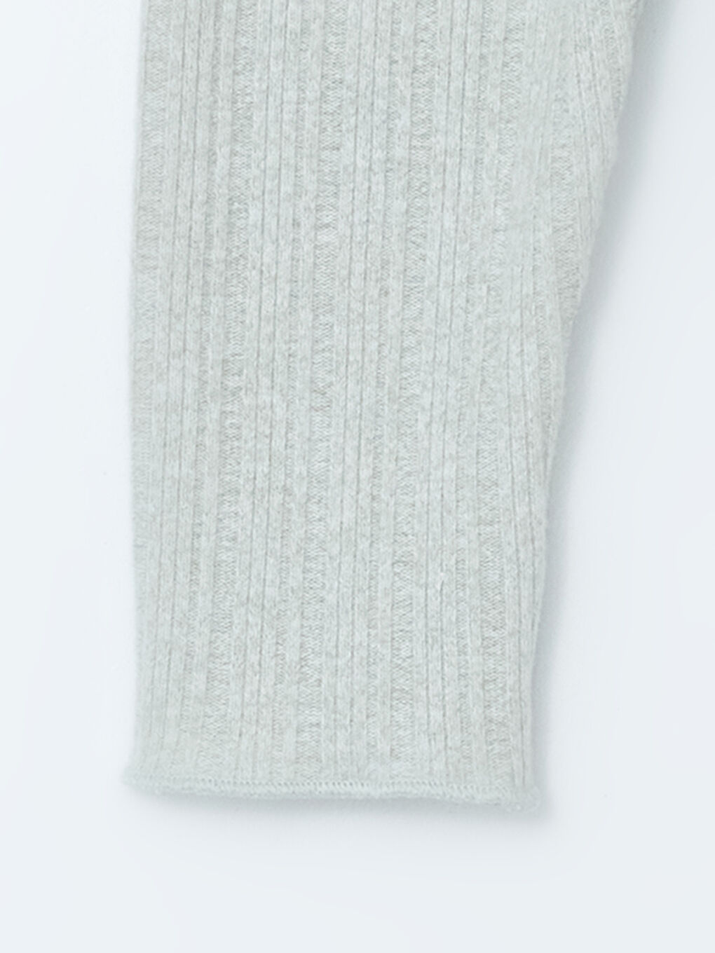 Yeşil Basic Fitilli Kız Bebek Tayt-2