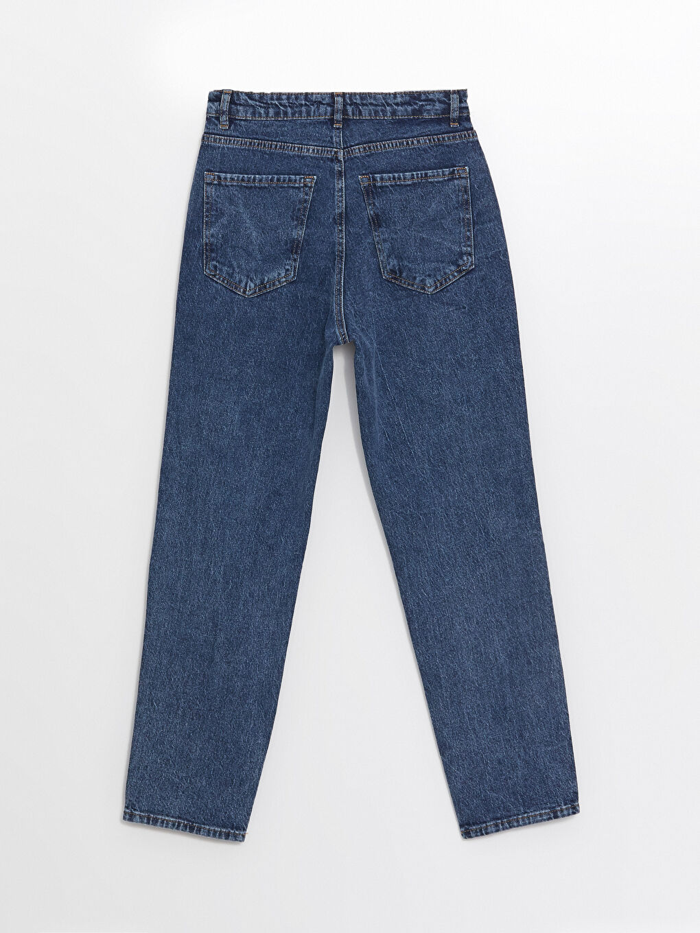 LCW Jeans Koyu Rodeo Mom Fit Kadın Jean Pantolon - 5