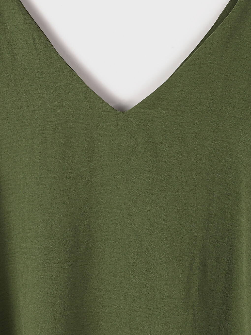 V-Neck Women's Blouse -W4FT56Z8-KDP