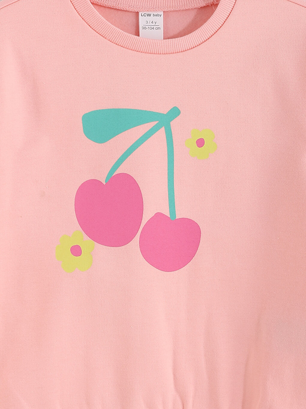 كنزة رياضية مطبوعة برقبة دائرية للبنات - عبوتان-6