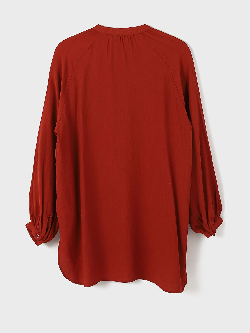 Grandad Collar Women's Shirt Tunic-1