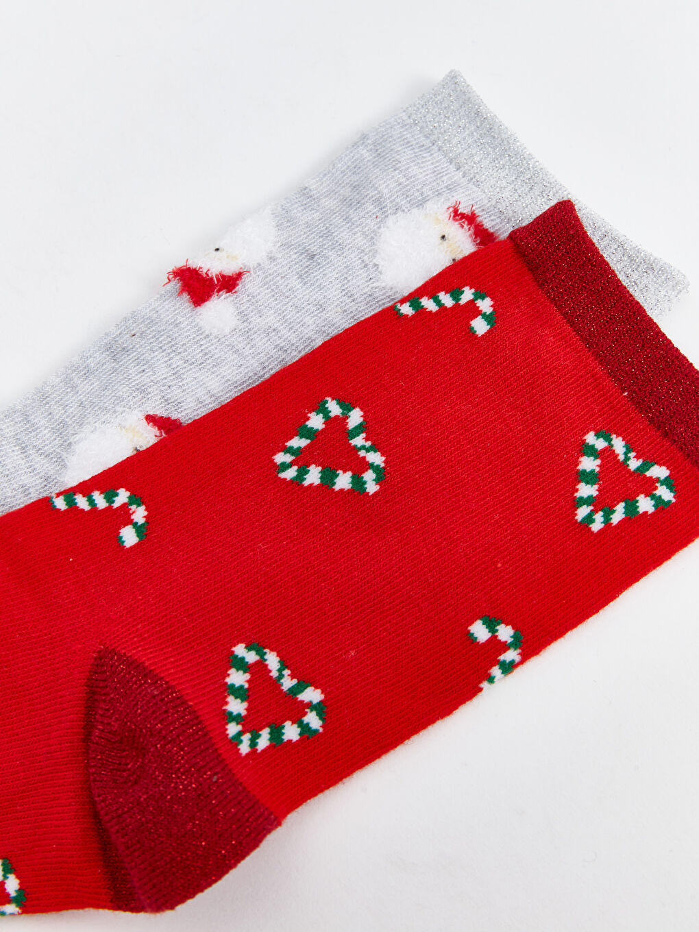Christmas Themed Women's Ankle Socks 2 Pack -W4FU77Z8-LAK