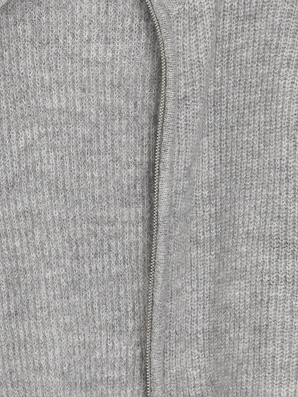 Funnel Neck Plain Long Sleeve Women's Knitwear Cardigan -W4FV38Z8-F7S