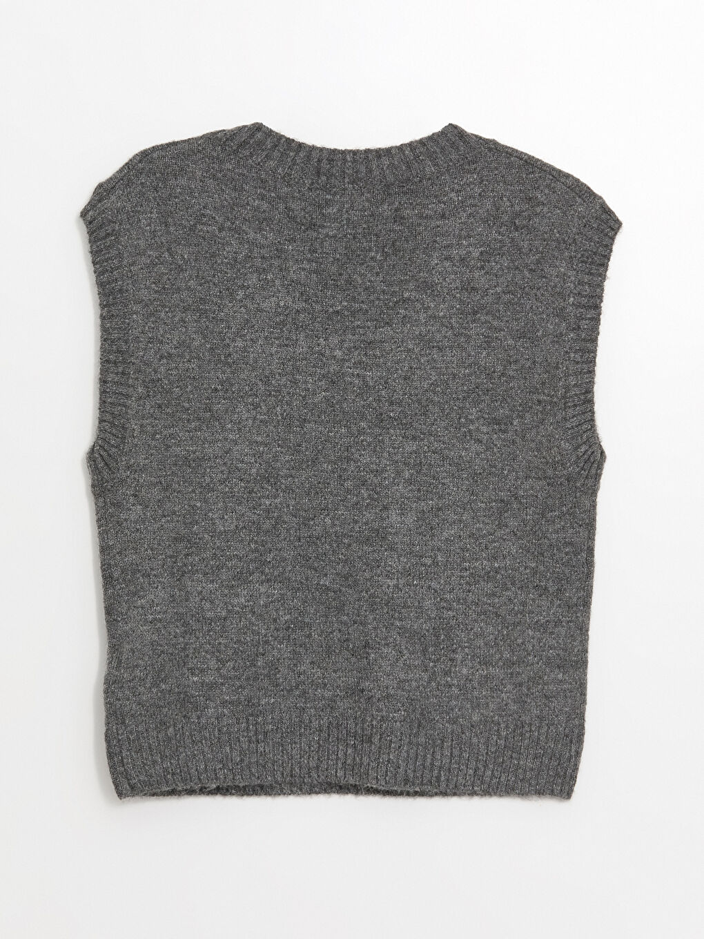 LCW Vision Gilet pull en tricot sans manches à encolure en V pour Femmes -W4FV40Z8-VYV