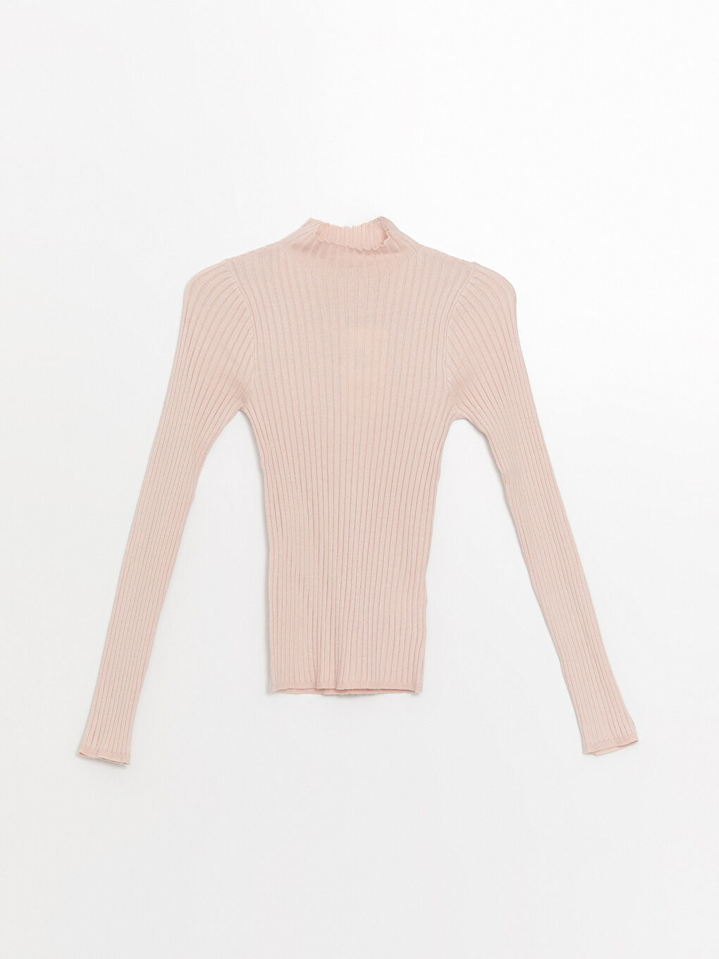 LCW Vision Half Turtleneck Textured Women's Knitwear Sweater -W4FY17Z8-KTK
