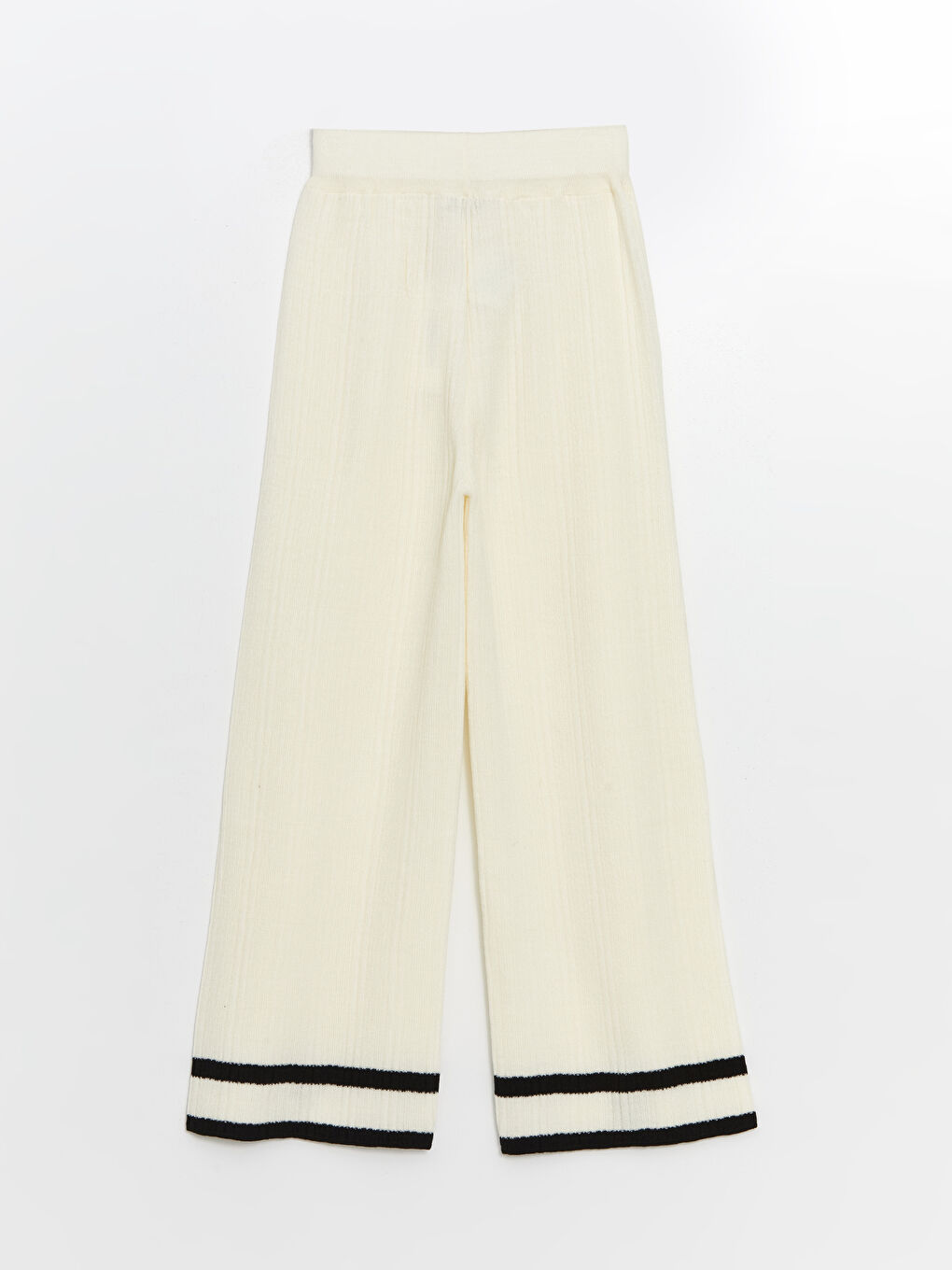 Elasticated Waist Women's Knitwear Trousers -W4FY29Z8-LEG