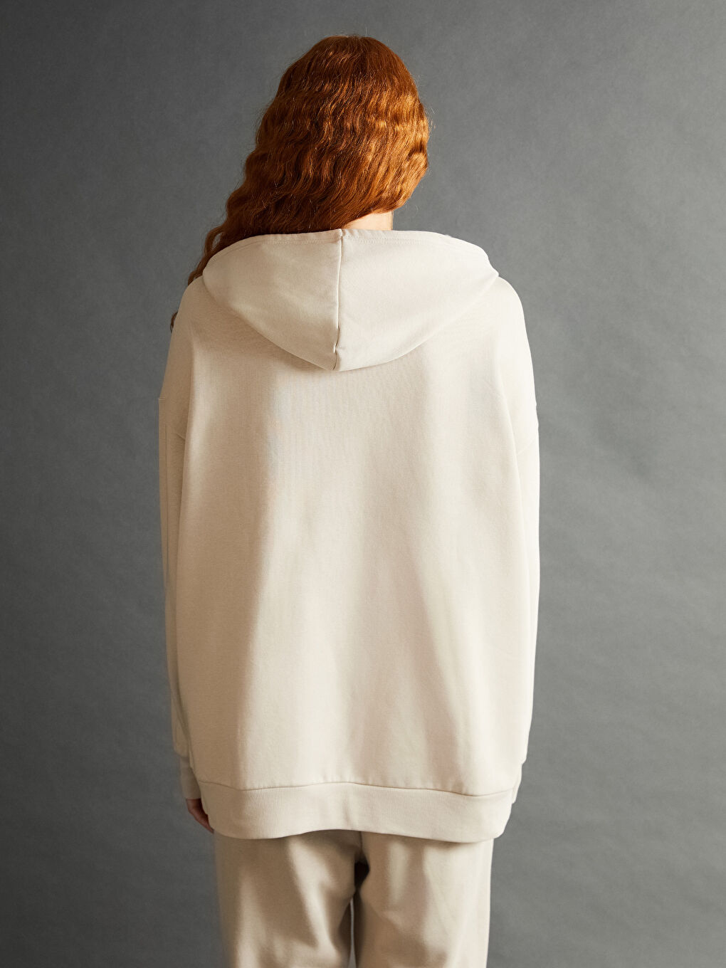 Oversize Women's Thick Hoodie-3