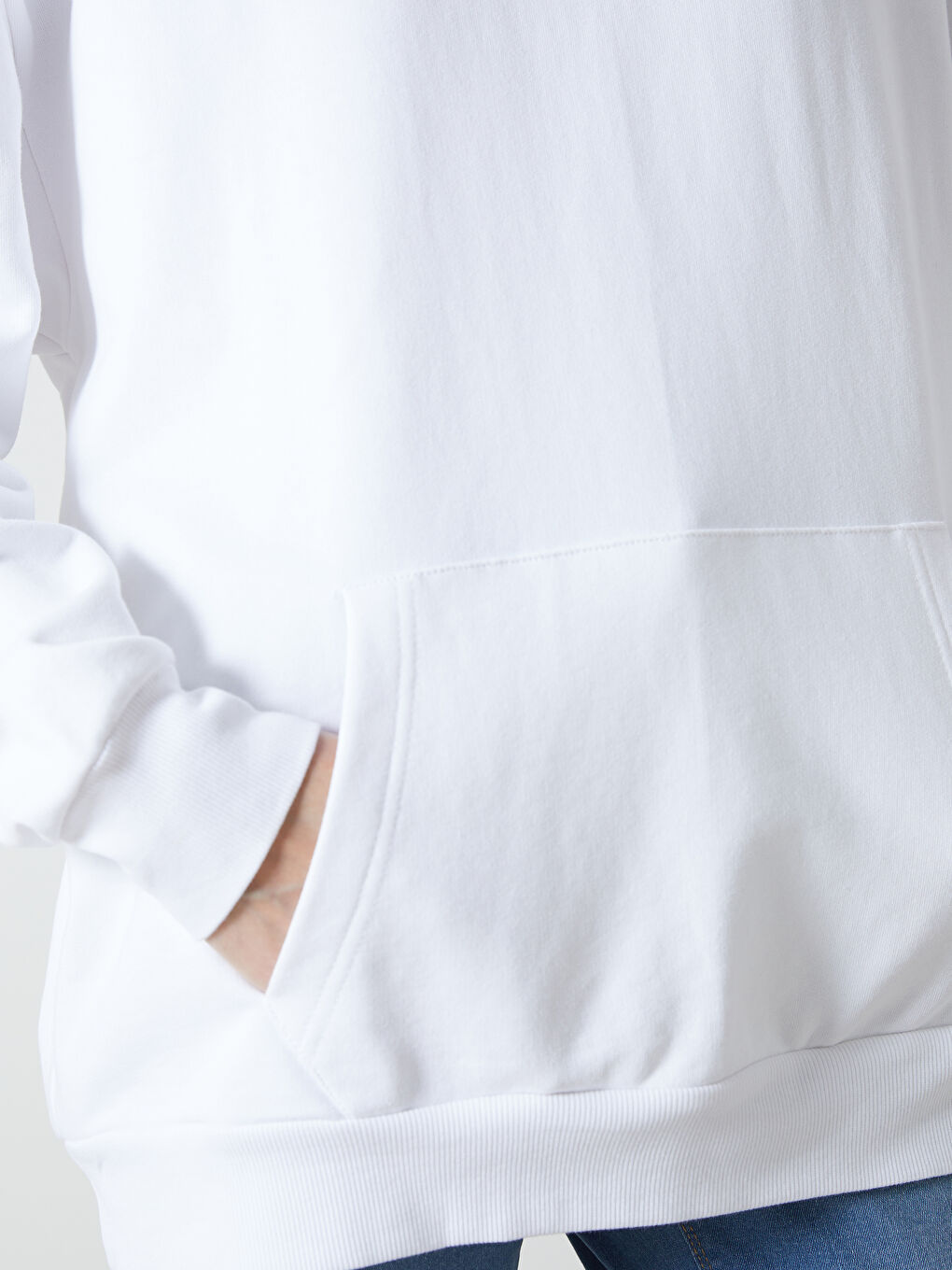 هودي سميك واسع الحجم للسيدات-2