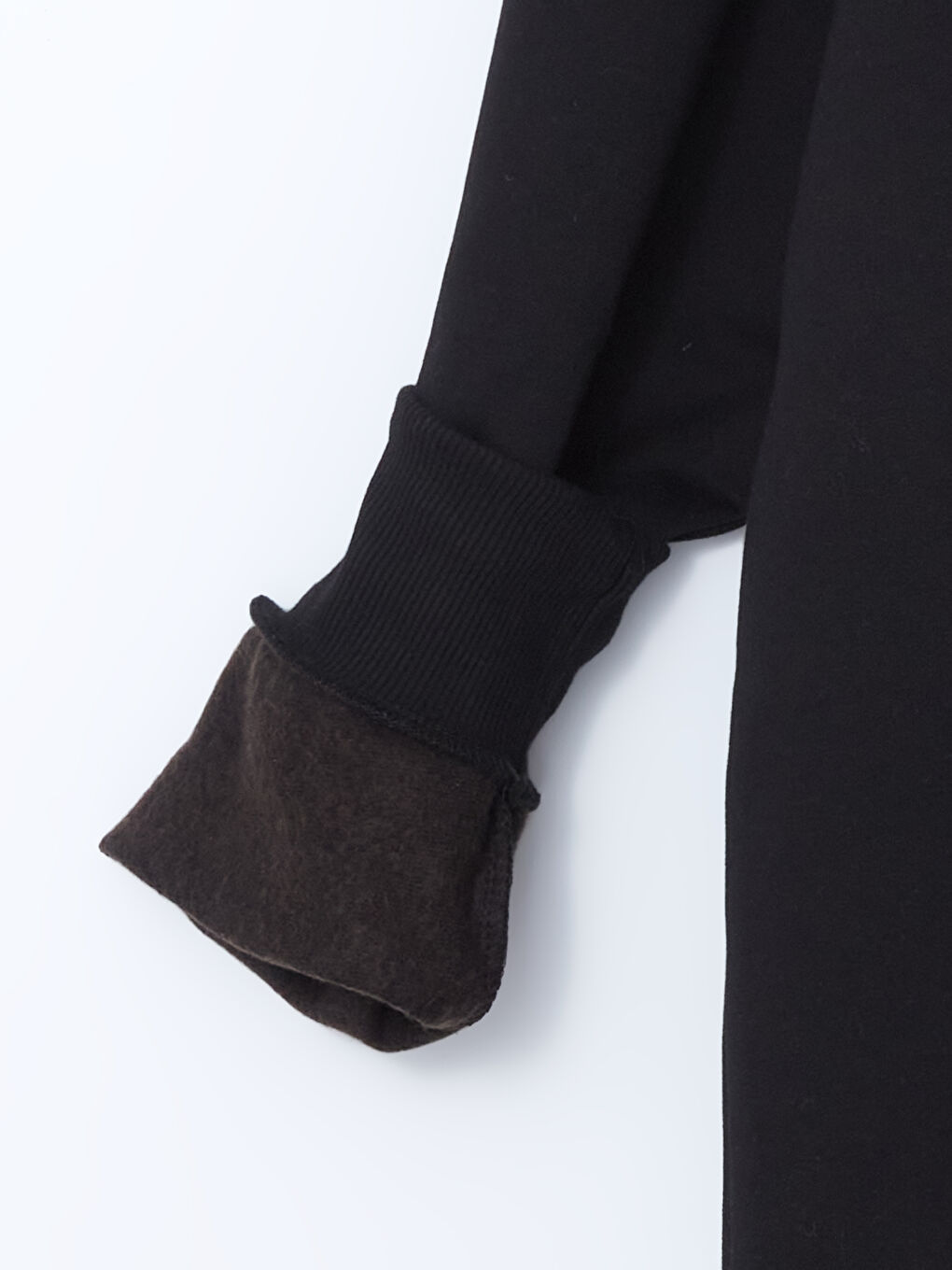 هودي سميك واسع الحجم مطبوع للسيدات-5