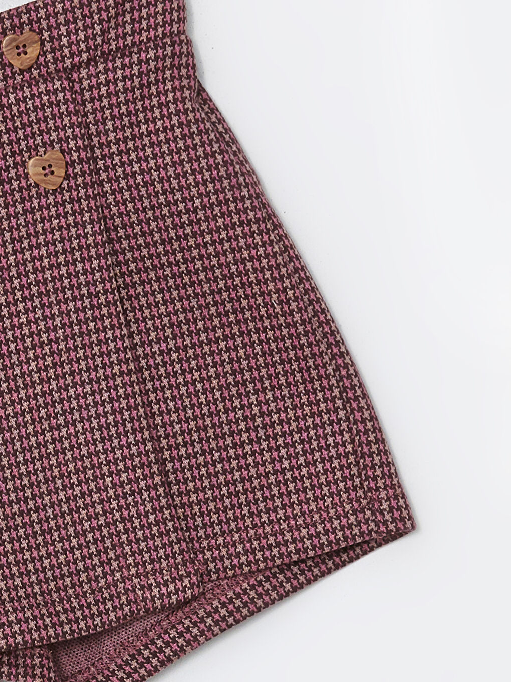 Pembe Desenli Kız Çocuk Şort Etek-2