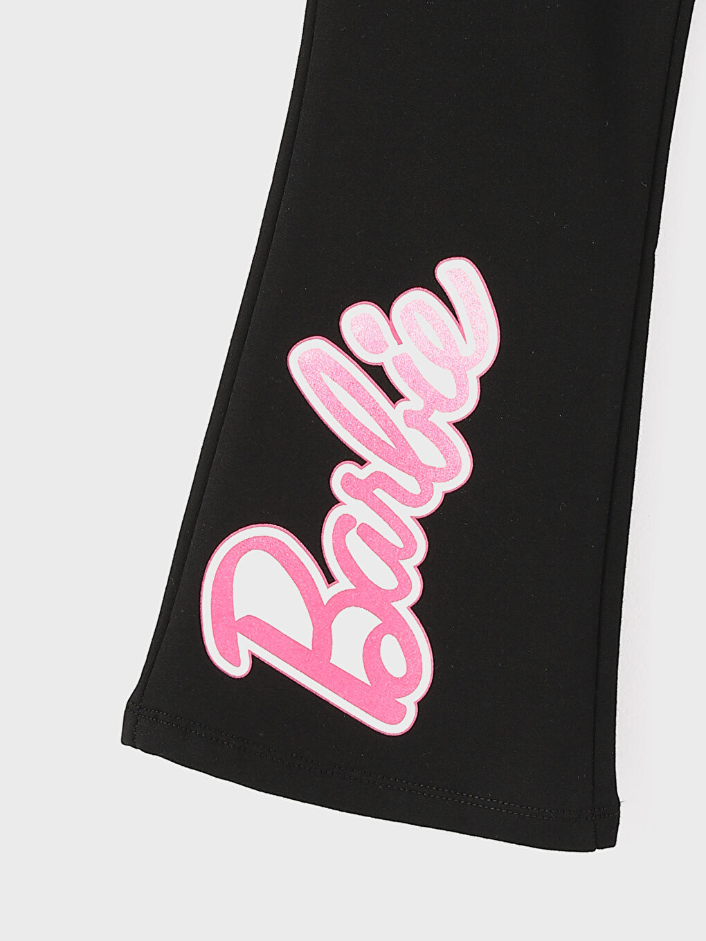 Elastic Waist Barbie Printed Girls' Sweatpants-2