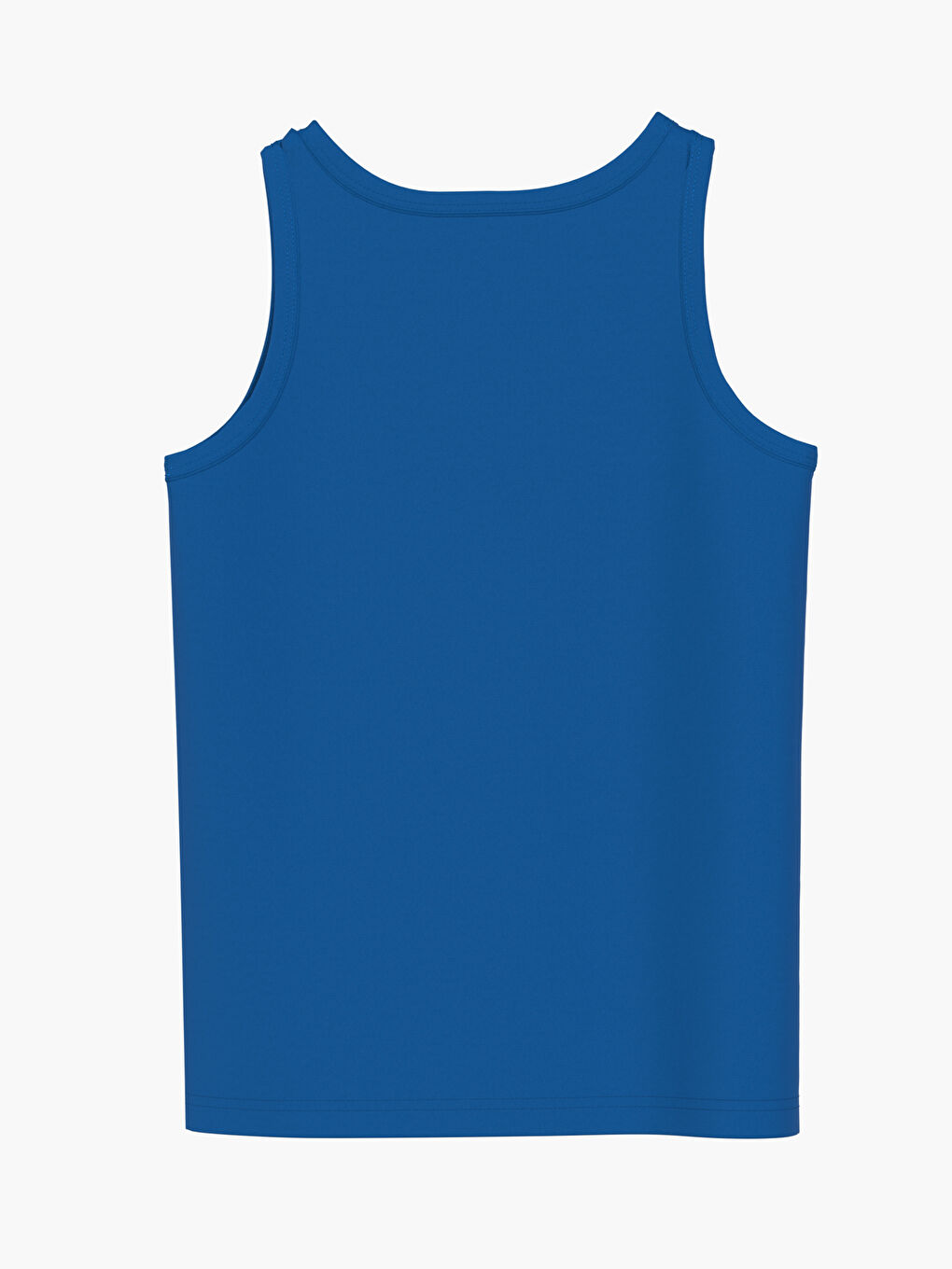 Mavi Bisiklet Yaka Erkek Çocuk Atlet-1