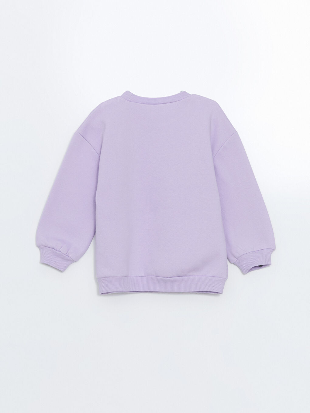 LCW Kids Lila Uzun Kollu Gabby's Dollhouse Baskılı Kız Çocuk Sweatshirt ve Tayt 2'li Takım - 3