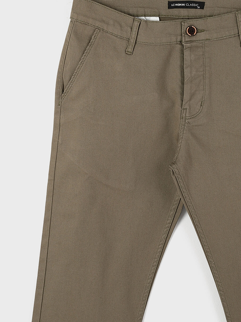 Slim Fit Men's Chino Trousers-3