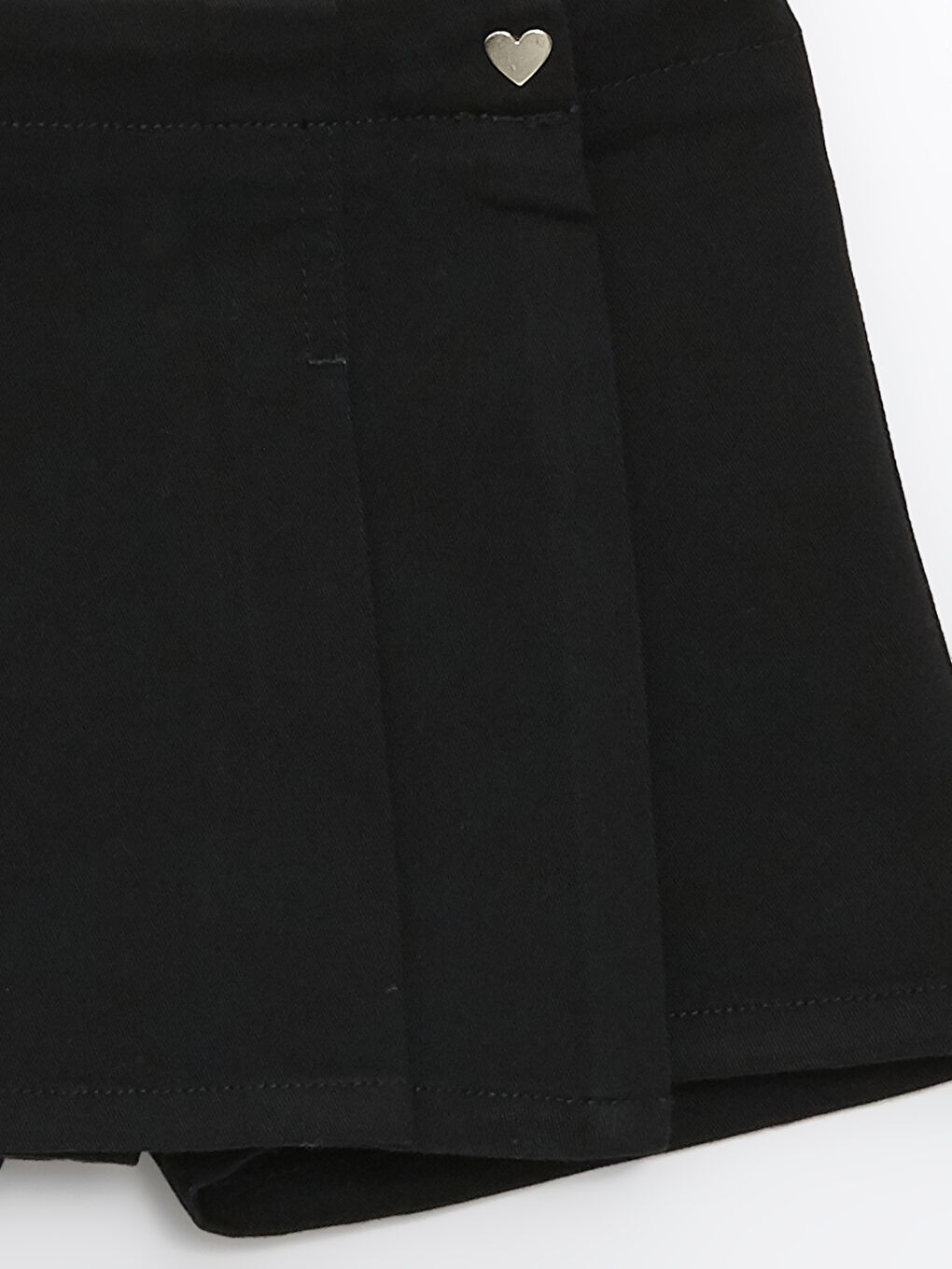 تنورة شورت أساسية للبنات الرضع بخصر مطاطي-1