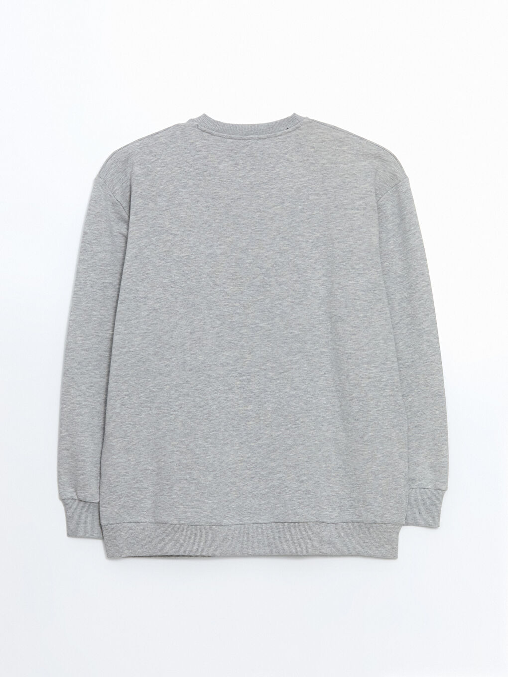 Crew Neck Printed Oversize Women's Thick Sweatshirt-6