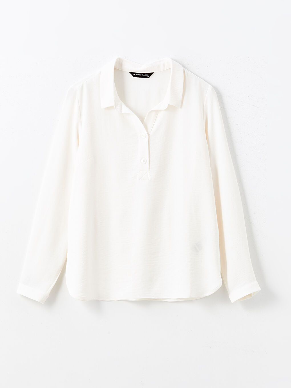 Collared Neck Women's Blouse-4