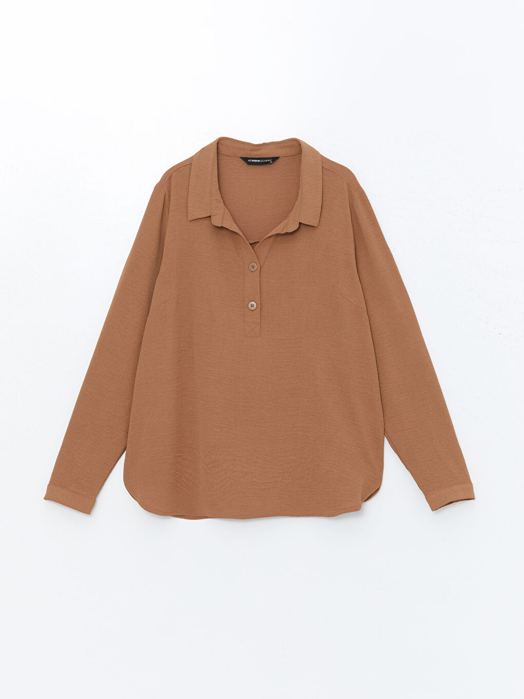 Collared Neck Women's Blouse-4