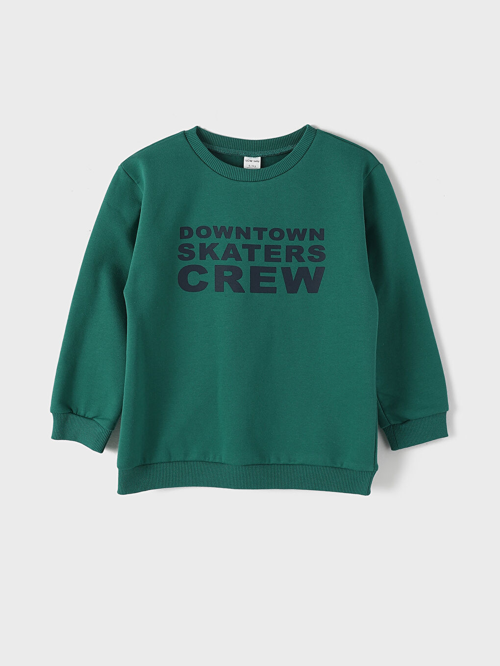 LCW Kids Crew Neck Long Sleeve Printed Baby Boy Sweatshirt 2-Pack -W4G925Z1-H0B