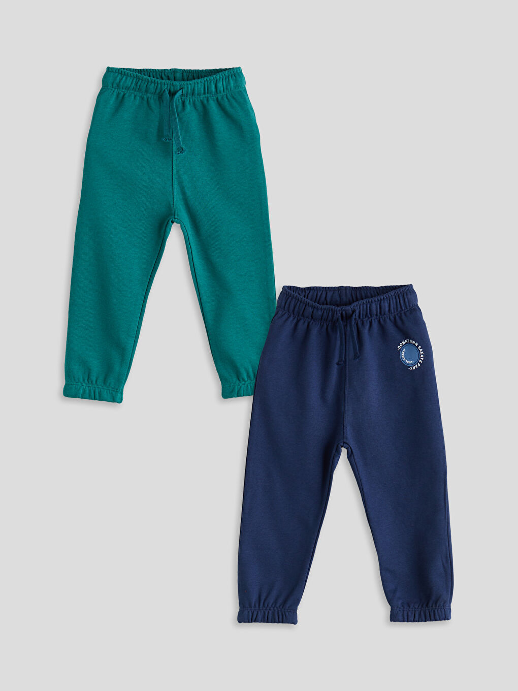 Elastic Waist Basic Baby Boys' Jogger Sweatpants 2 Pack