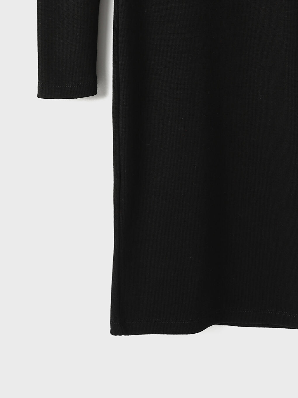 فستان ضيّق على الجسم بياقة دائرية للسيدات-2